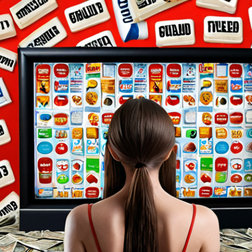 A person looking visibly frustrated and overwhelmed, staring at a digital screen flooded with irrelevant, generic advertisements and unappealing loyalty offers. Around them, identical, unused generic items symbolizing "one-size-fits-all" rewards are discarded or collecting dust. The scene emphasizes a feeling of being misunderstood and treated as just a number, highlighting the failure of impersonal loyalty programs. --ar 16:9 --v